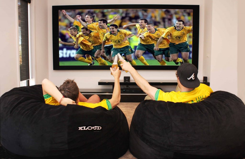 usage of Bean bags in small media room
